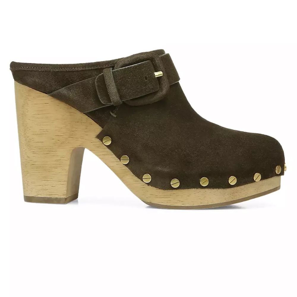 VERONICA BEARD Dacey suede Clogs